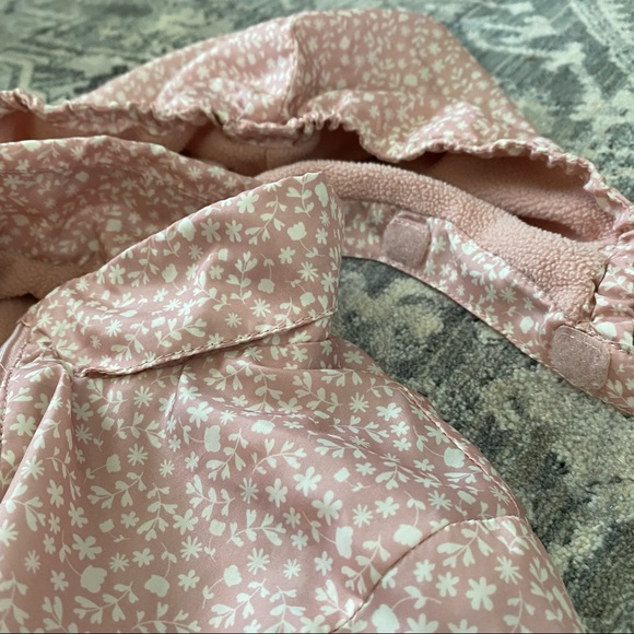 H&M Baby Girl Lightweight Lined Windbreaker with Removable Hood - Picture 3 of 3